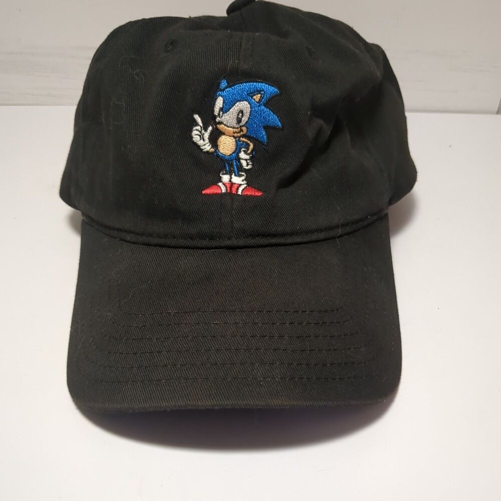 Authentic Classic Sonic The Hedgehog Baseball Hat Adjustable Cap